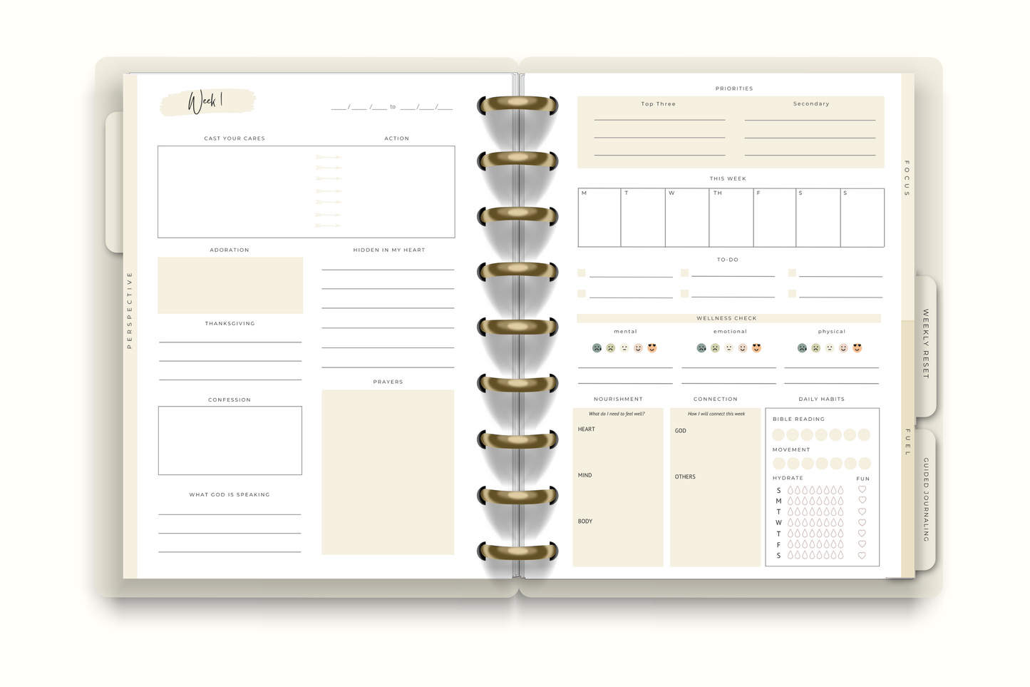Gospel-Centered Wellness Journal