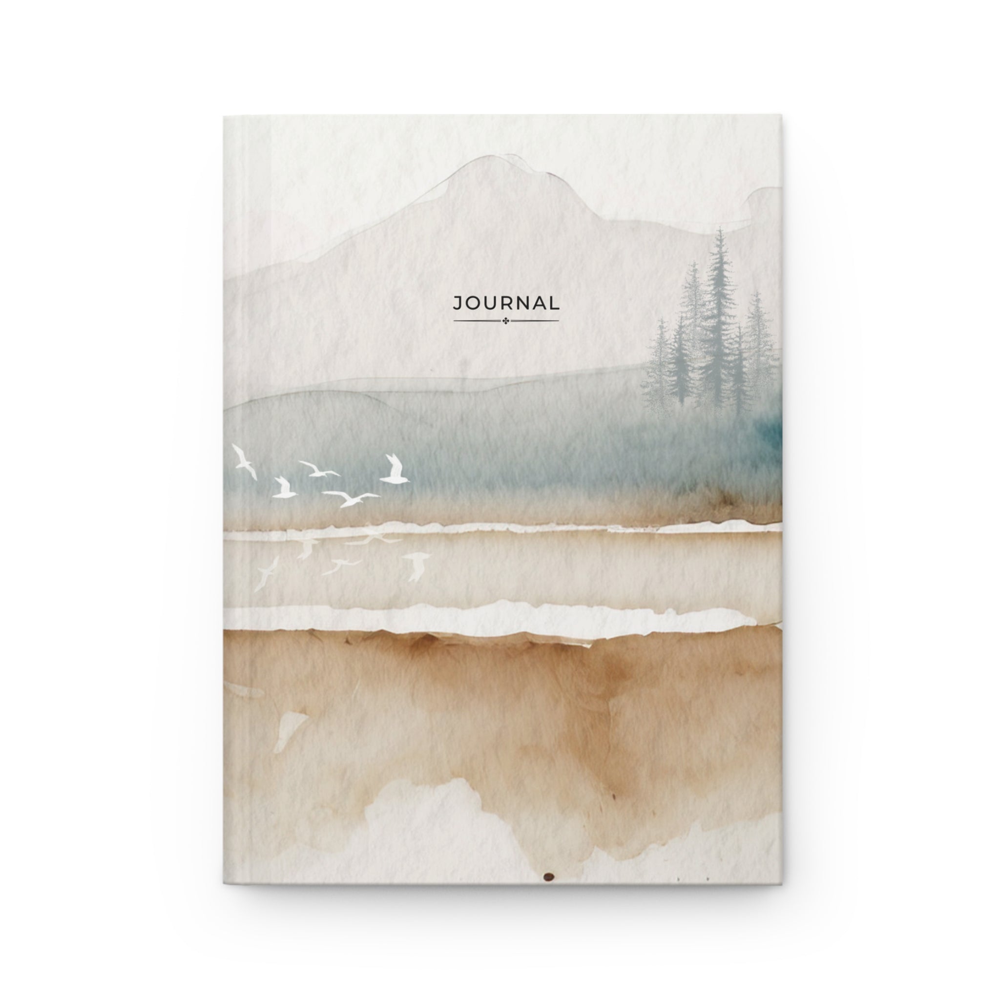 Mellow Morning Hardcover Journal