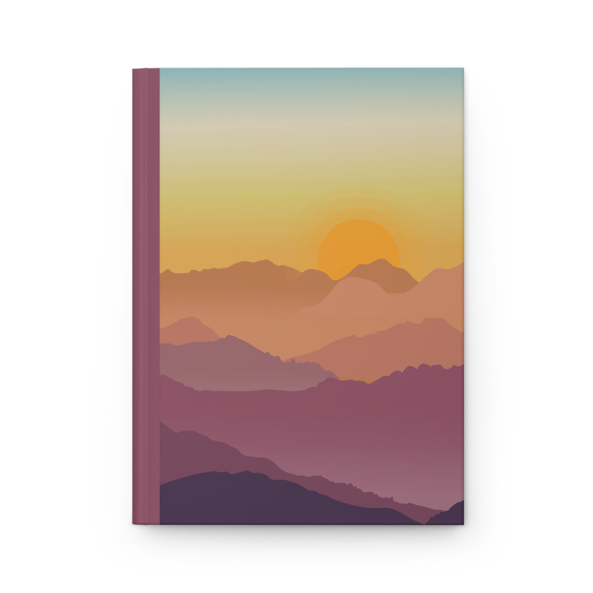 Vibrant Sunrise Hardcover Journal