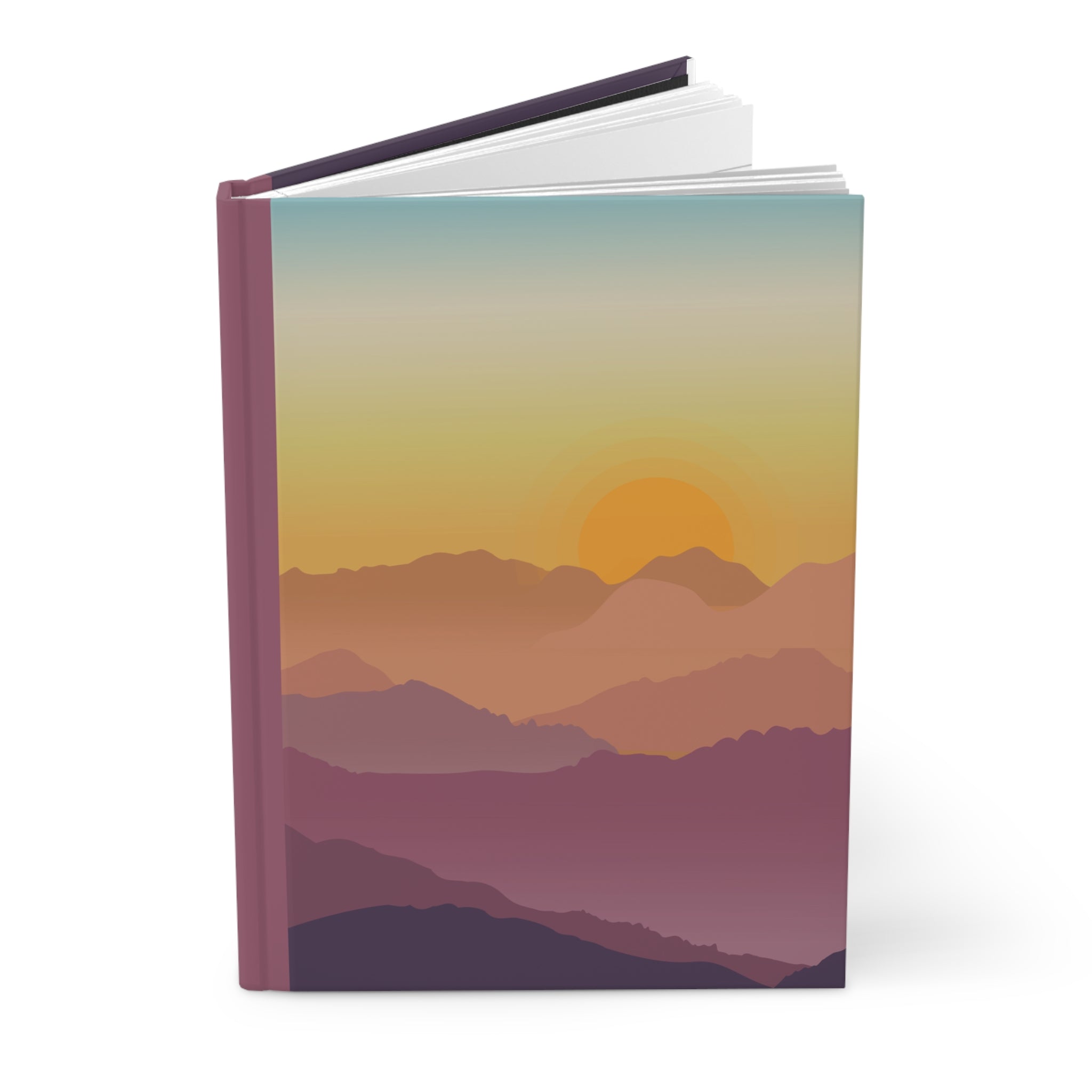 Vibrant Sunrise Hardcover Journal