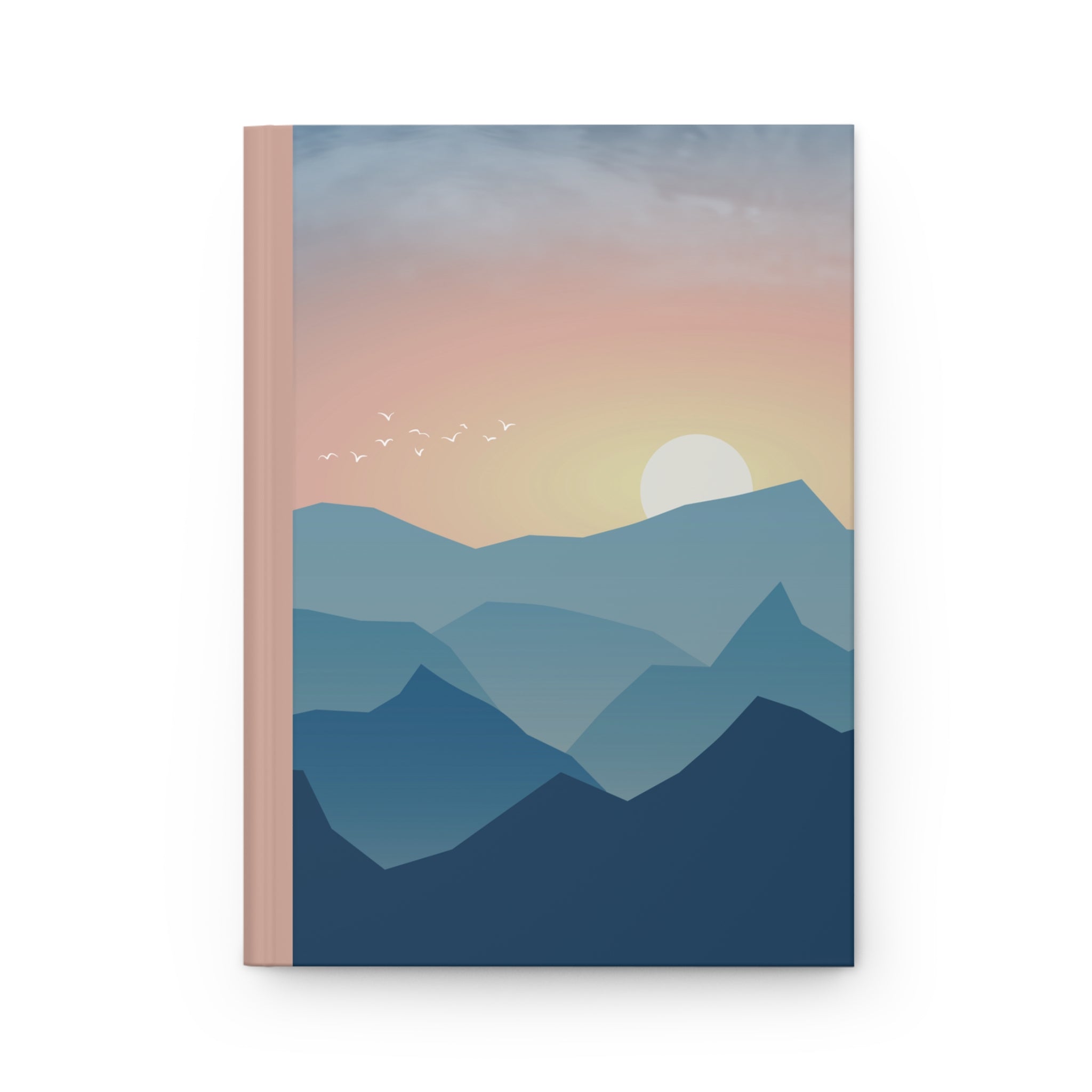 Mountain Sunset Hardcover Journal