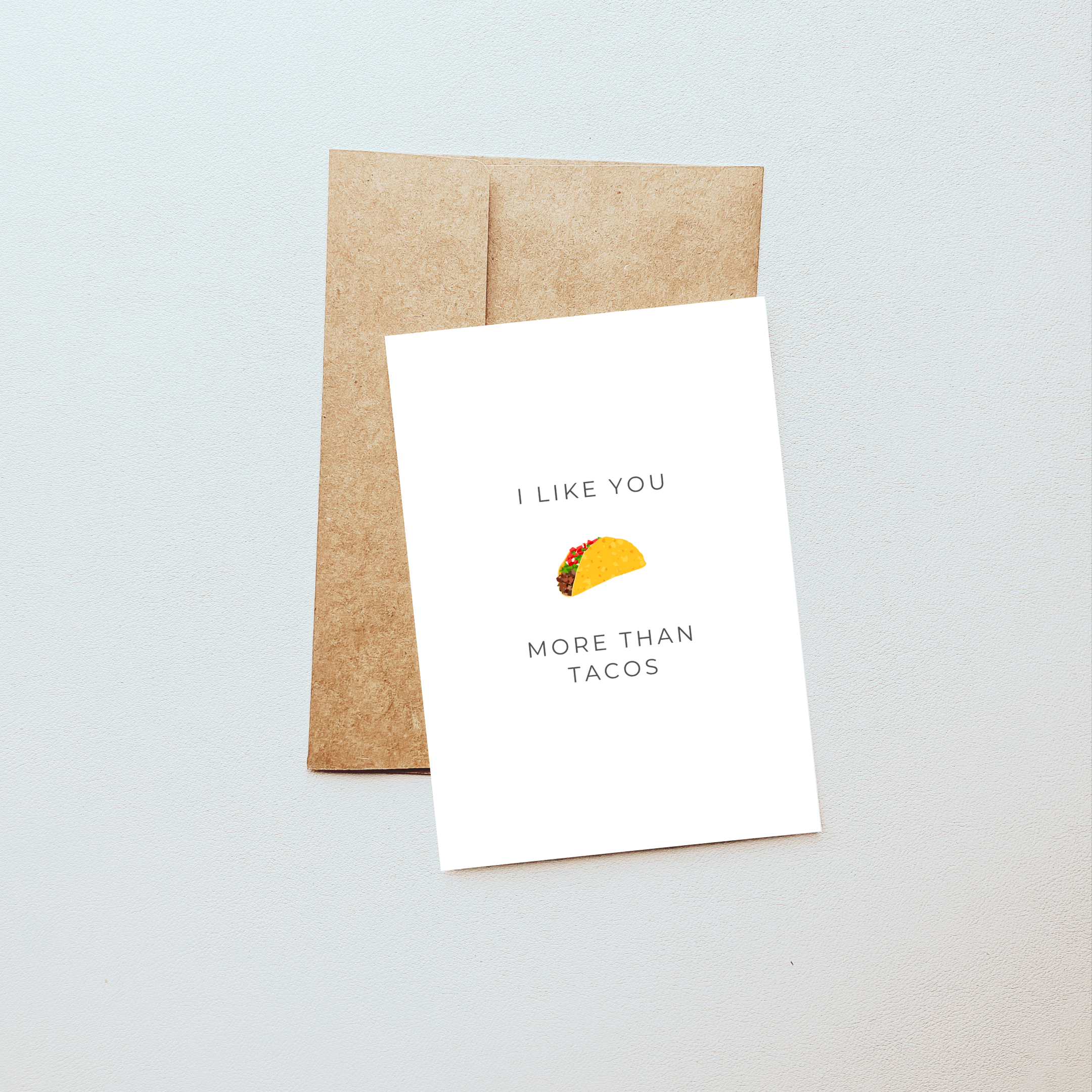 I Like You (Food) Mini Cards