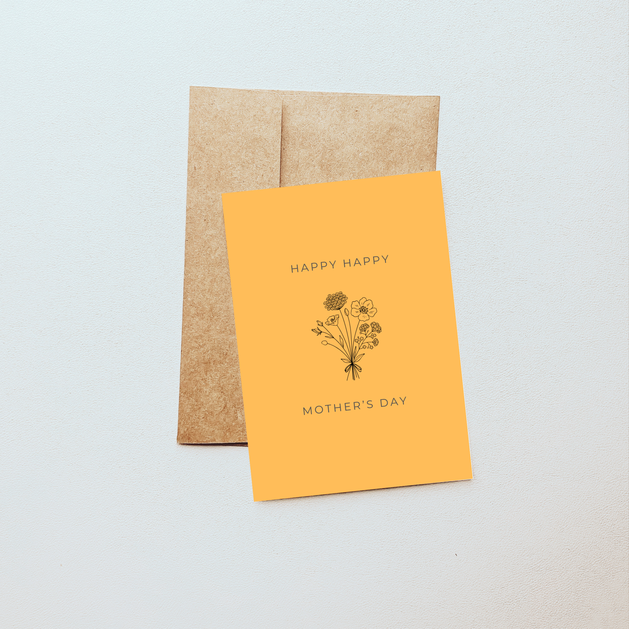 Wildflower Mother's Day Mini Card (Single)