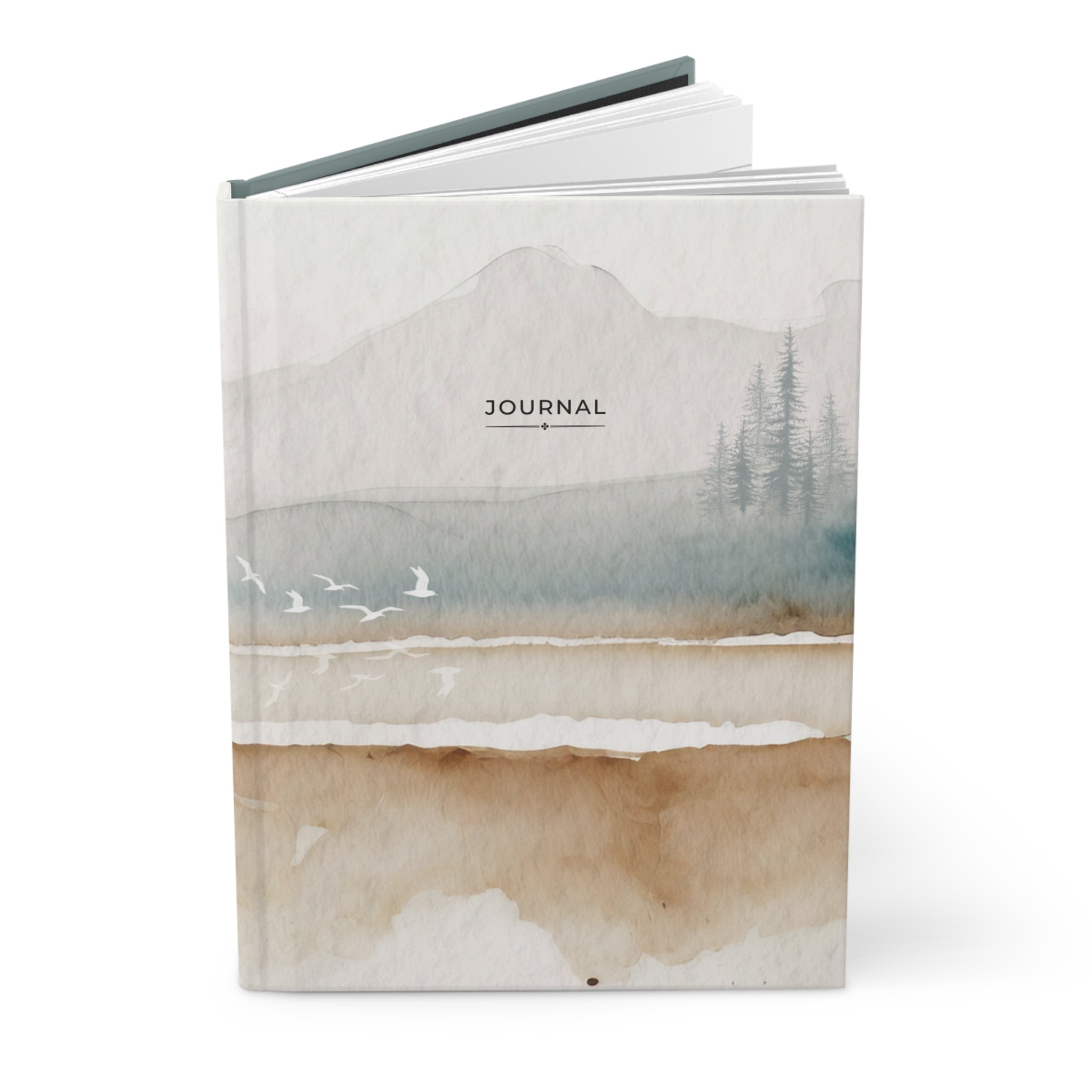 Mellow Morning Hardcover Journal