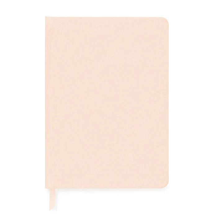 Pale Pink Linen Journal Gift Set